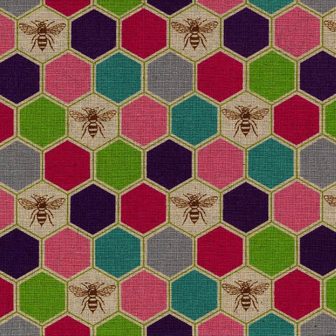 Bees Pink/Purple