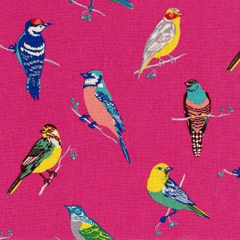 Birds Hot Pink