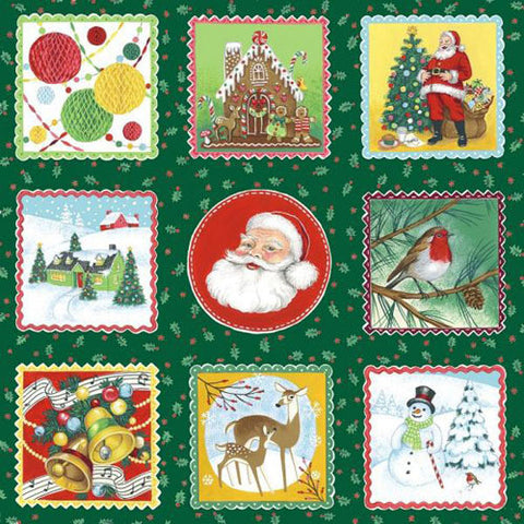 Retro Christmas Labels