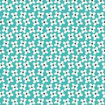 Copenhagen Mini Flower in Teal