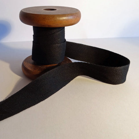Twill Tape Black