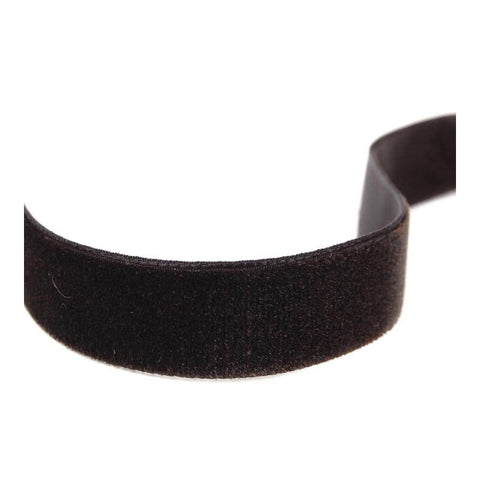Velvet - Black 22 mm