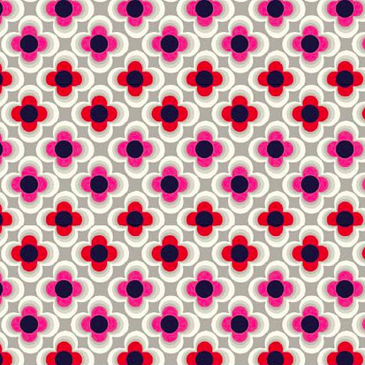 Copenhagen Retro Flower - Berry