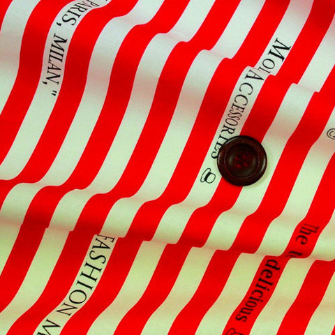 Fashion Stripe Red