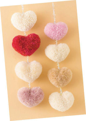 Pom Pom Maker Heart Shape Small