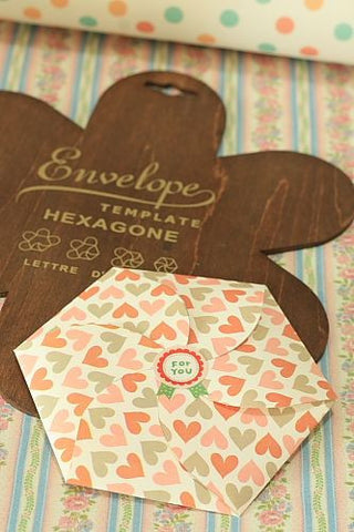 Hexagon Envelope Template