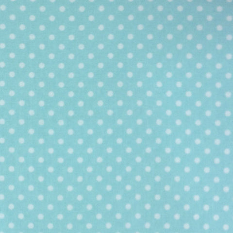 Very Spotty Duck Egg Blue Mini