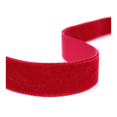 Velvet - Red 22 mm