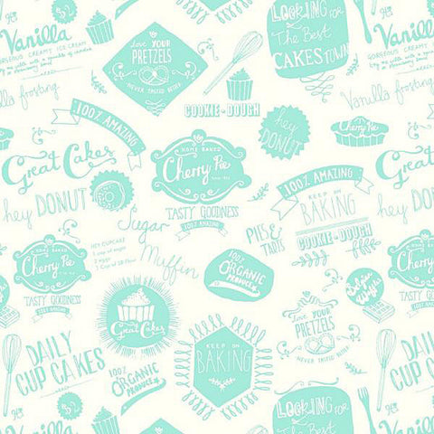 Retro Bake Words