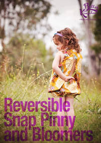 Reversible Snap Pinny and Bloomers