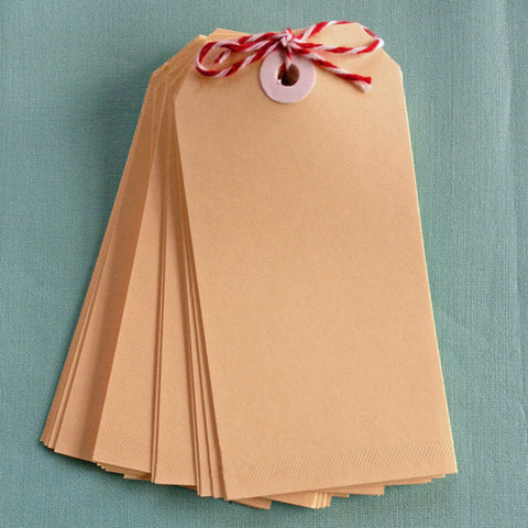 Manilla Shipping Tags Large - Pack of 20