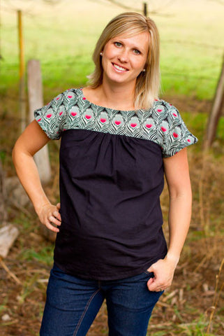 Waterfall Blouse