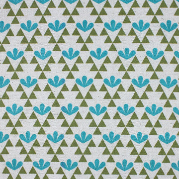 Garden Triangles Green