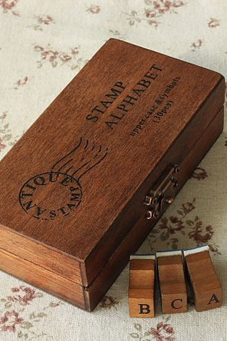 Upper Case Alphabet Stamps