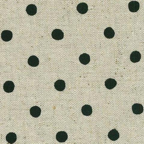 Natural Linen with Black Spot