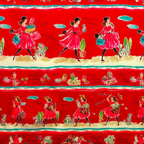 Enjoy Shopping Red
