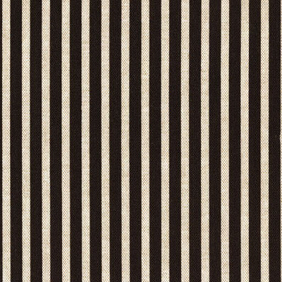 Carrie Black Linen Stripe