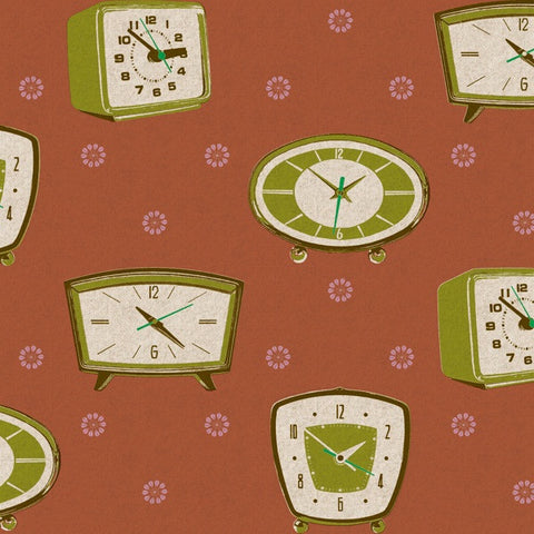 Clock Terracotta