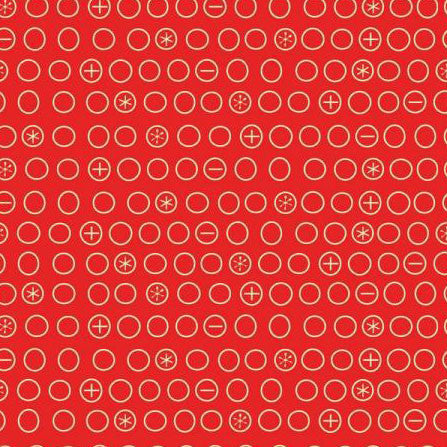 Boy Crazy Circles Red
