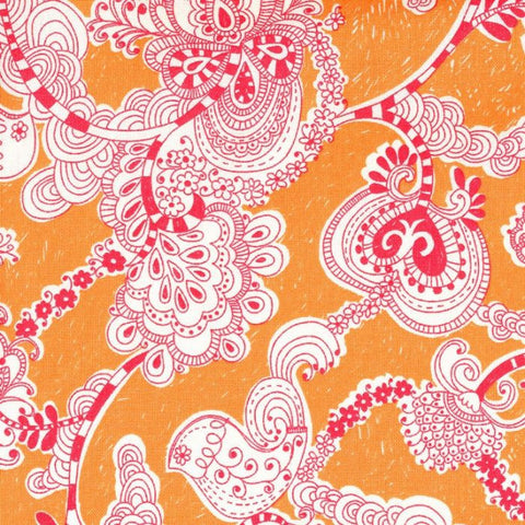 Daisy Doodle Orange
