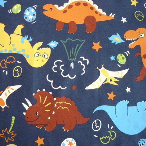 Dinosaurs on Blue