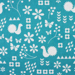 Critter Stamp Teal Laminated