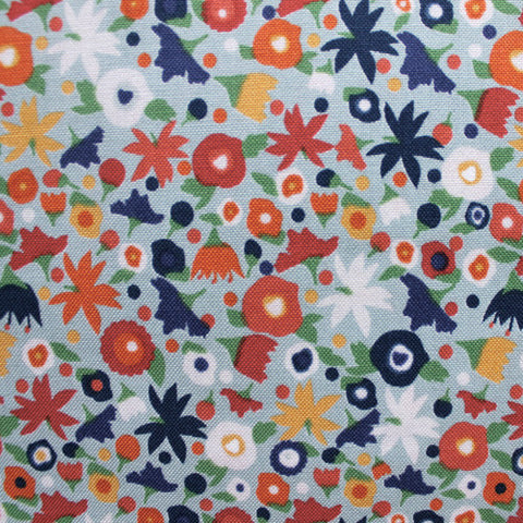 Flower Garden Duck Egg