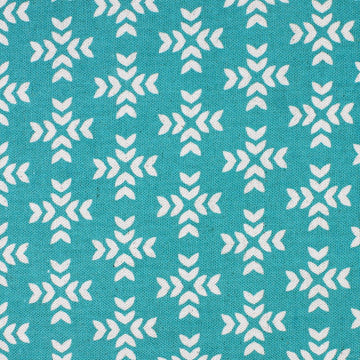 Garden Cross Teal Laminated