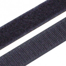 Hook and Loop Tape Black 1 inch