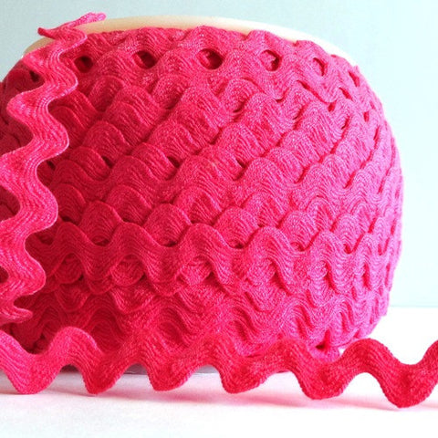 Ric Rac Hot Pink - 1 cm
