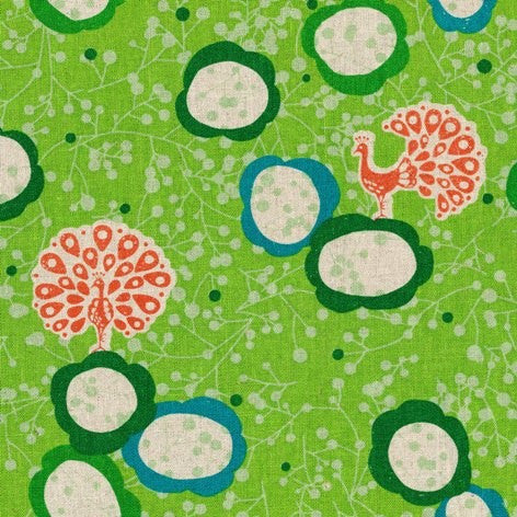 Peacocks - Green