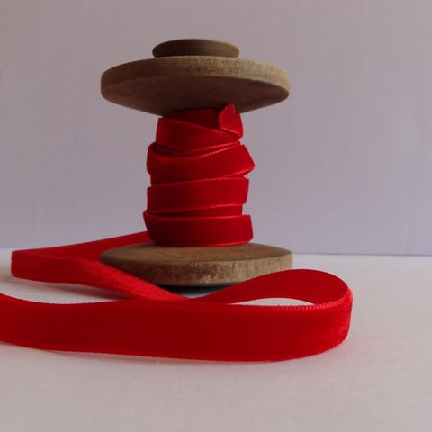 Velvet - Red 10 mm